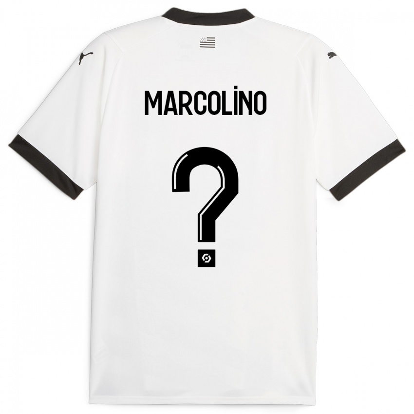 Mujer Camiseta Henrick Do Marcolino #0 Blanco 2ª Equipación 2023/24 La Camisa México