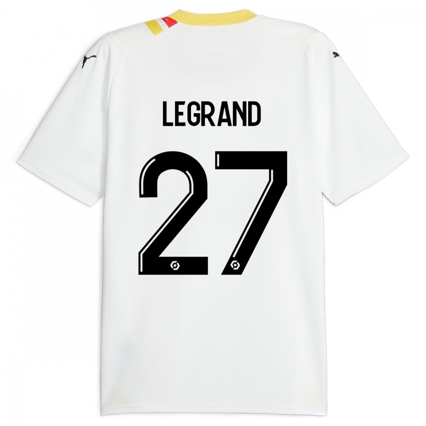 Mujer Camiseta Bérénice Legrand #27 Negro 2ª Equipación 2023/24 La Camisa México
