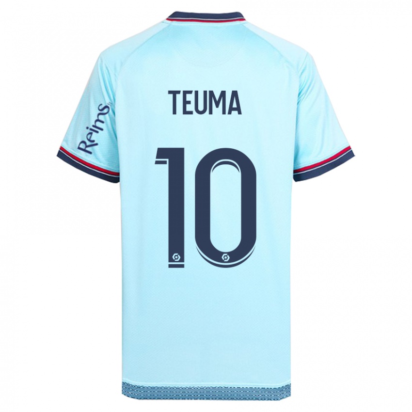Mujer Camiseta Teddy Teuma #10 Cielo Azul 2ª Equipación 2023/24 La Camisa México