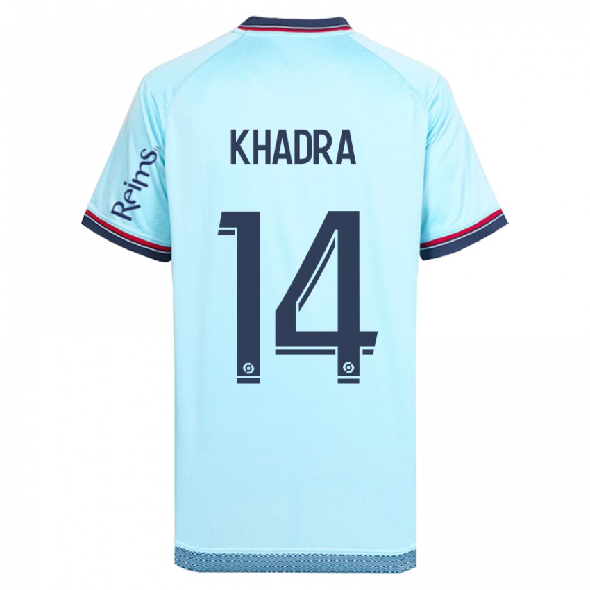 Mujer Camiseta Reda Khadra #14 Cielo Azul 2ª Equipación 2023/24 La Camisa México