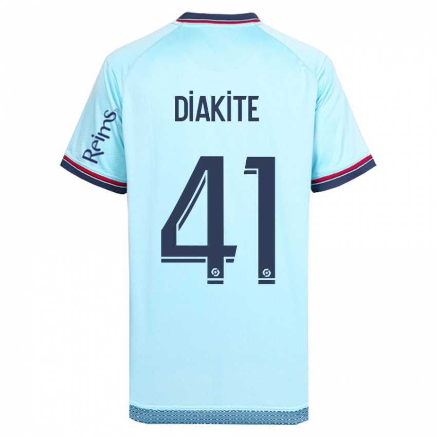 Mujer Camiseta Ibrahim Diakité #41 Cielo Azul 2ª Equipación 2023/24 La Camisa México