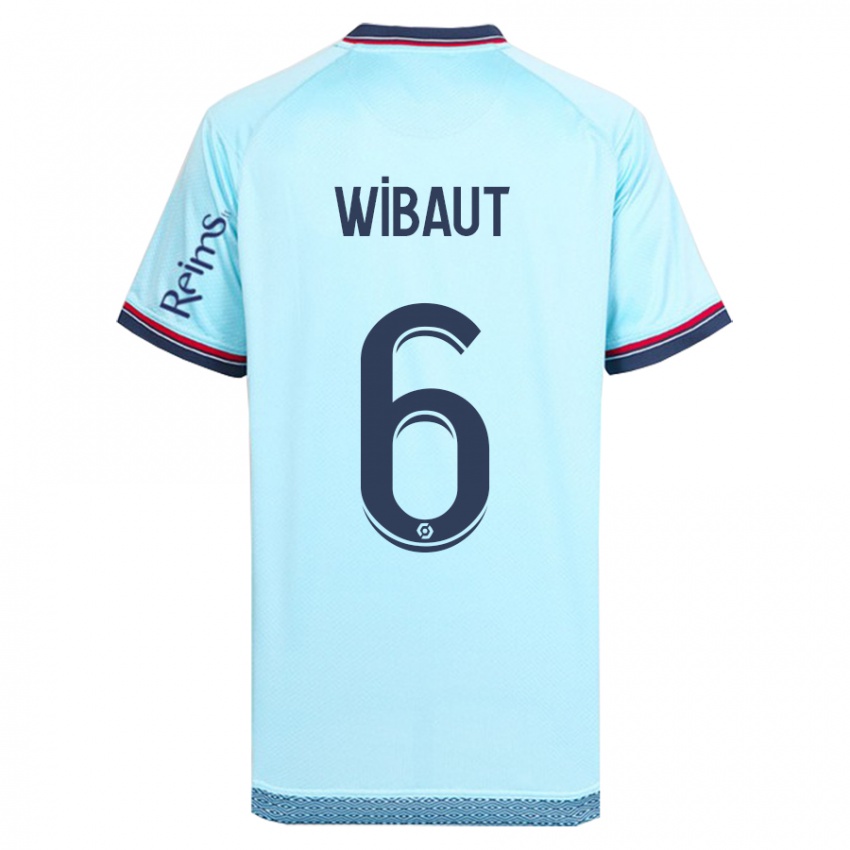 Mujer Camiseta Clara Wibaut #6 Cielo Azul 2ª Equipación 2023/24 La Camisa México