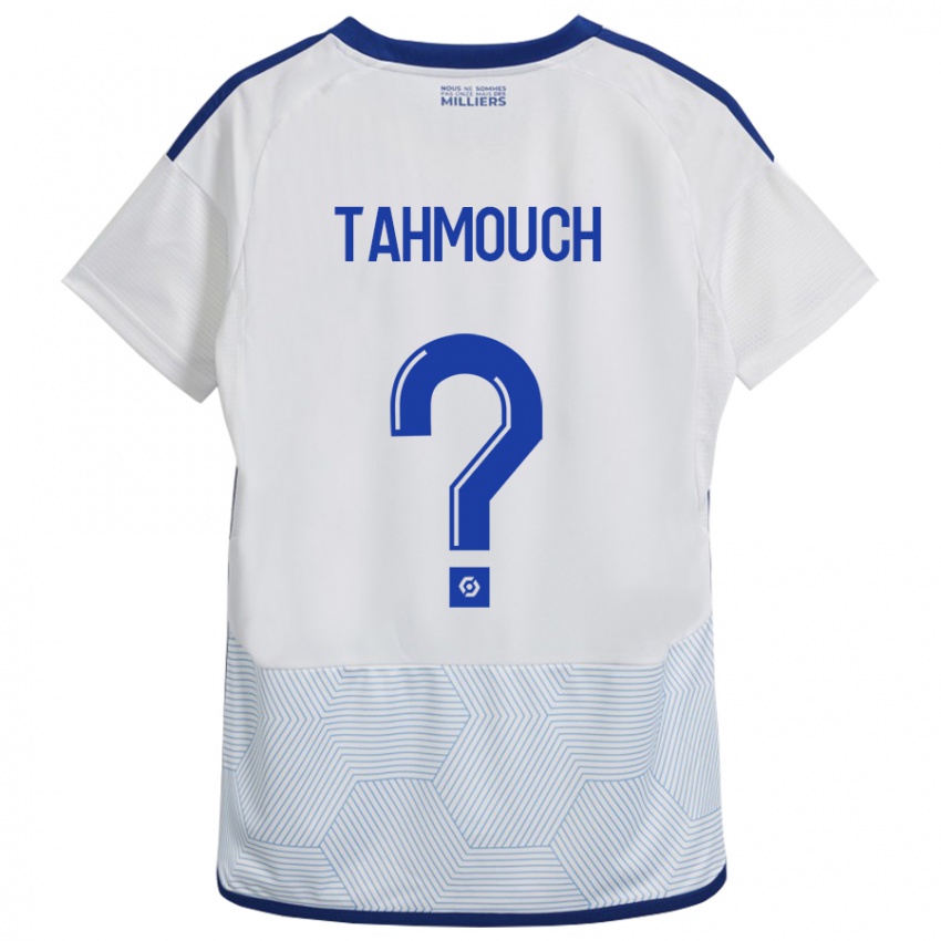 Mujer Camiseta Mathieu Tahmouch #0 Blanco 2ª Equipación 2023/24 La Camisa México