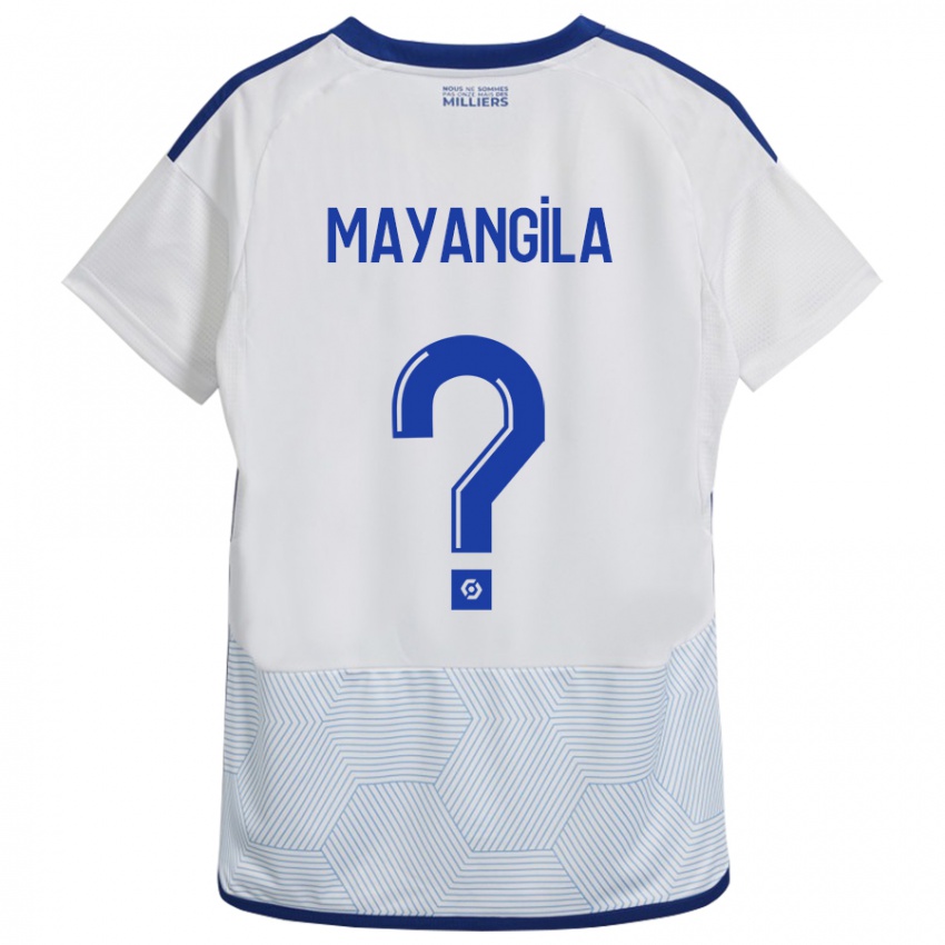 Mujer Camiseta Ryan Tutu Mayangila #0 Blanco 2ª Equipación 2023/24 La Camisa México