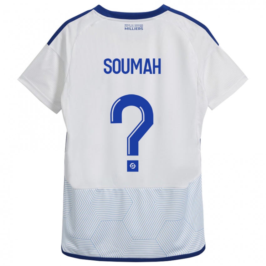 Mujer Camiseta Mohamed Soumah #0 Blanco 2ª Equipación 2023/24 La Camisa México