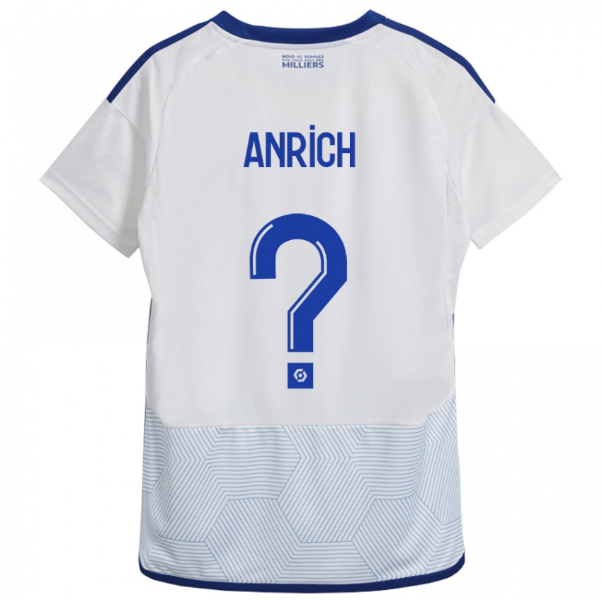 Mujer Camiseta Melchior Anrich #0 Blanco 2ª Equipación 2023/24 La Camisa México