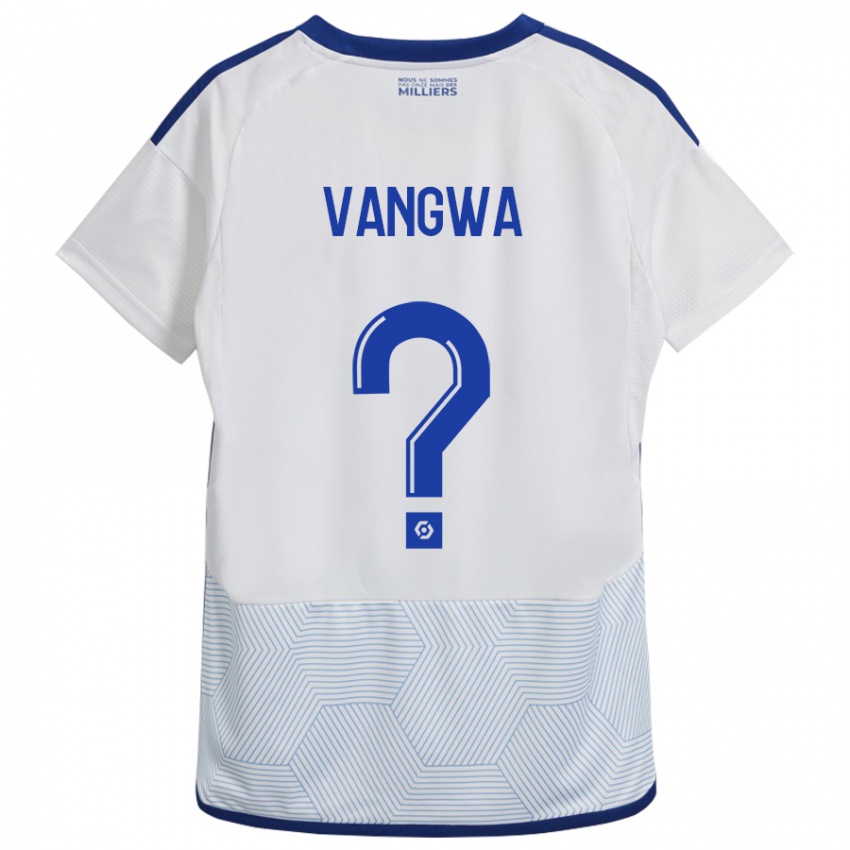 Mujer Camiseta Jilva Vangwa #0 Blanco 2ª Equipación 2023/24 La Camisa México