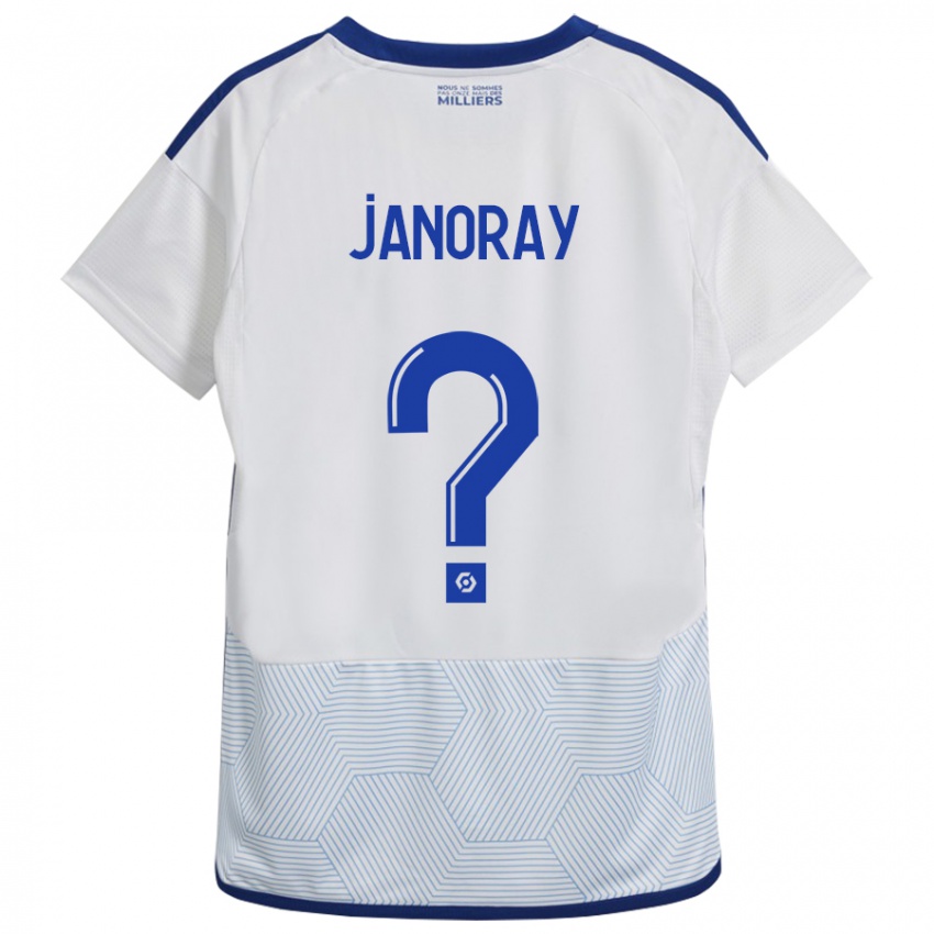 Mujer Camiseta Sacha Janoray #0 Blanco 2ª Equipación 2023/24 La Camisa México