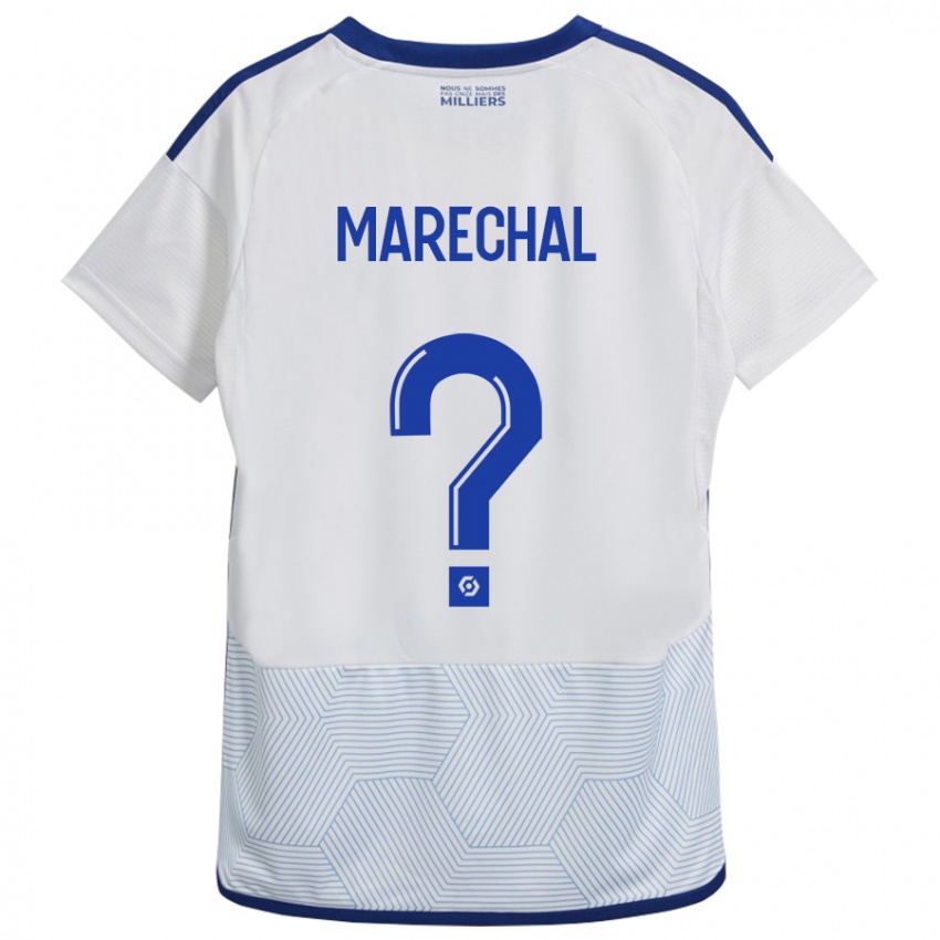 Mujer Camiseta Max Marechal #0 Blanco 2ª Equipación 2023/24 La Camisa México