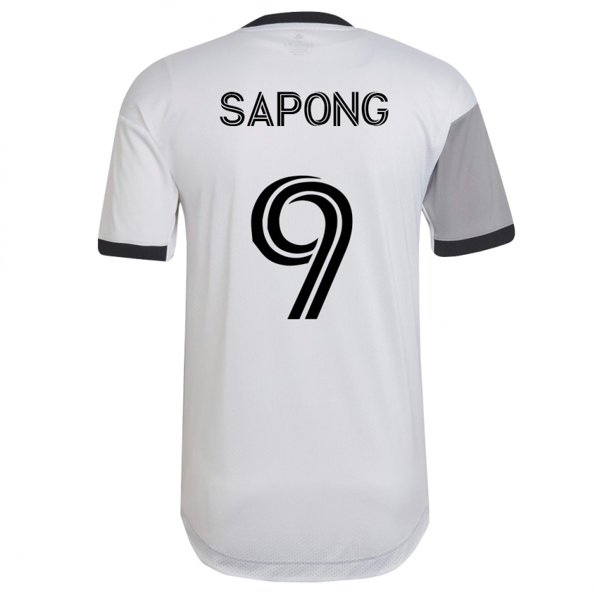 Mujer Camiseta C.j. Sapong #9 Blanco 2ª Equipación 2023/24 La Camisa México