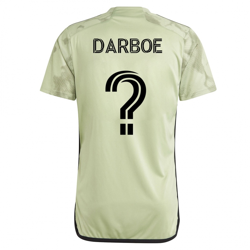 Mujer Camiseta Bajung Darboe #0 Verde 2ª Equipación 2023/24 La Camisa México