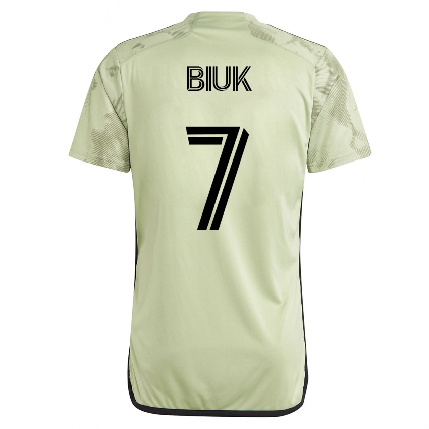 Mujer Camiseta Stipe Biuk #7 Verde 2ª Equipación 2023/24 La Camisa México