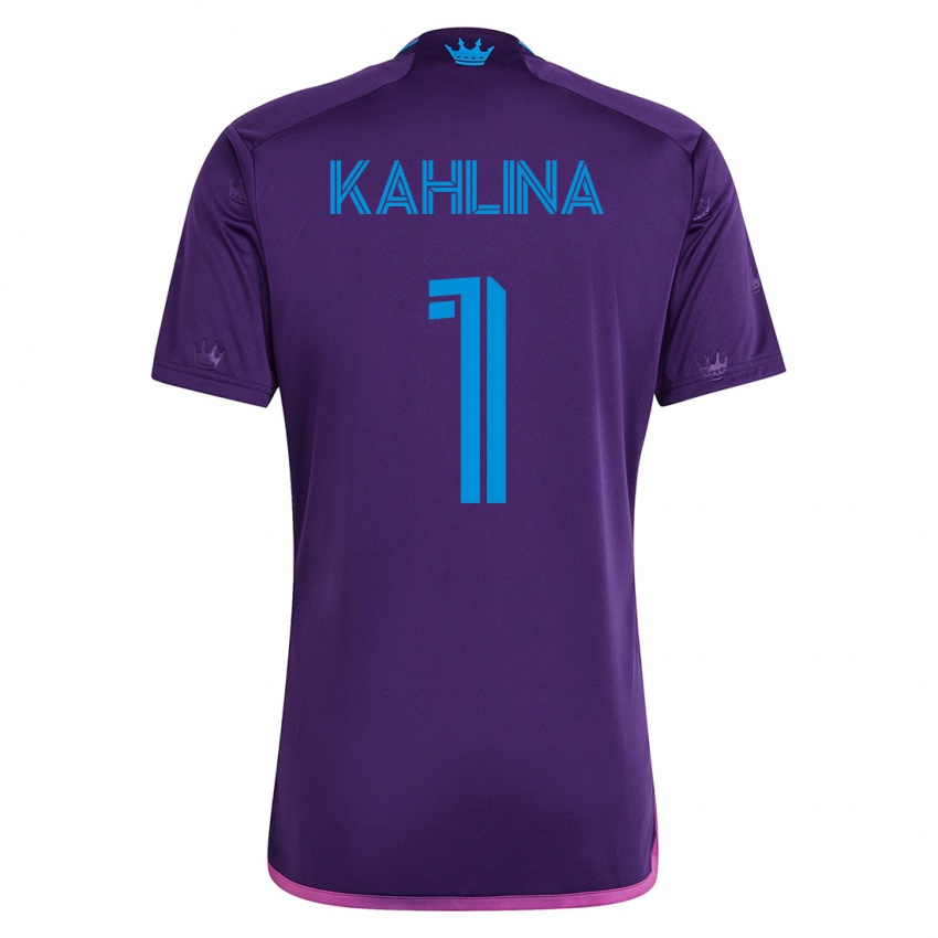 Mujer Camiseta Kristijan Kahlina #1 Violeta 2ª Equipación 2023/24 La Camisa México