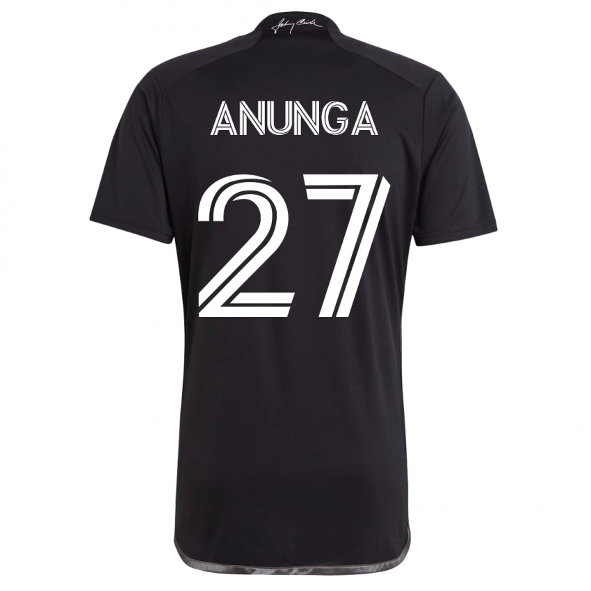 Mujer Camiseta Tah Anunga #27 Negro 2ª Equipación 2023/24 La Camisa México