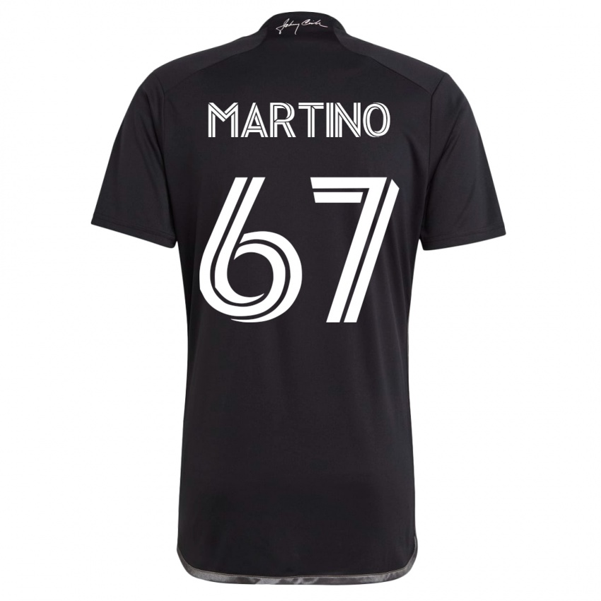Mujer Camiseta Ben Martino #67 Negro 2ª Equipación 2023/24 La Camisa México