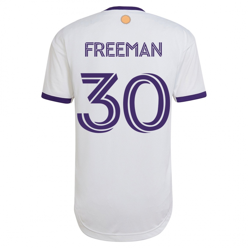 Mujer Camiseta Alex Freeman #30 Blanco 2ª Equipación 2023/24 La Camisa México