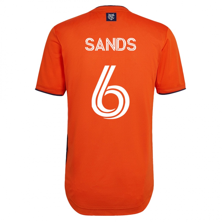 Mujer Camiseta James Sands #6 Negro 2ª Equipación 2023/24 La Camisa México