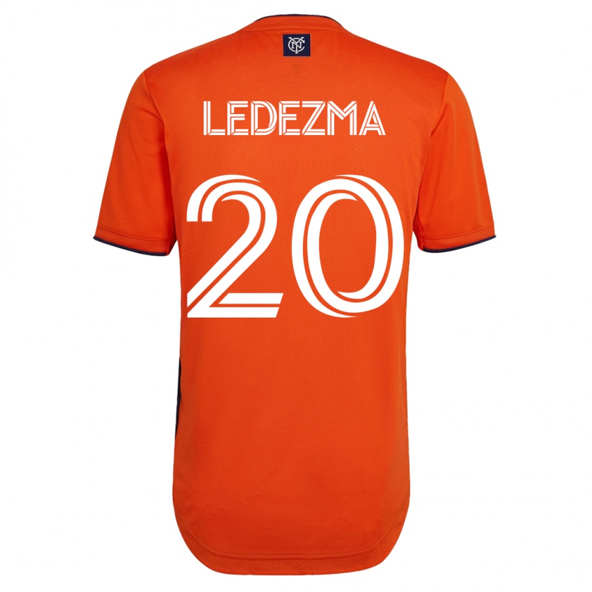 Mujer Camiseta Richard Ledezma #20 Negro 2ª Equipación 2023/24 La Camisa México