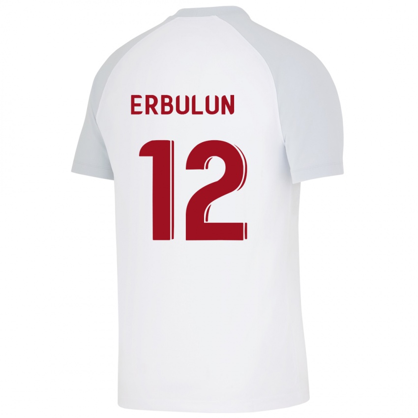 Mujer Camiseta Helin Erbulun #12 Blanco 2ª Equipación 2023/24 La Camisa México