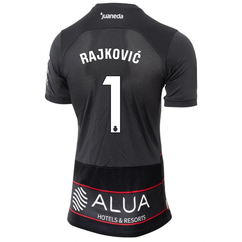 Mujer Camiseta Predrag Rajkovic #1 Negro 2ª Equipación 2023/24 La Camisa México