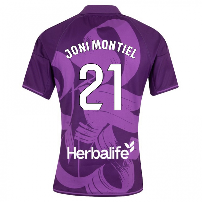 Mujer Camiseta Joni Montiel #21 Violeta 2ª Equipación 2023/24 La Camisa México