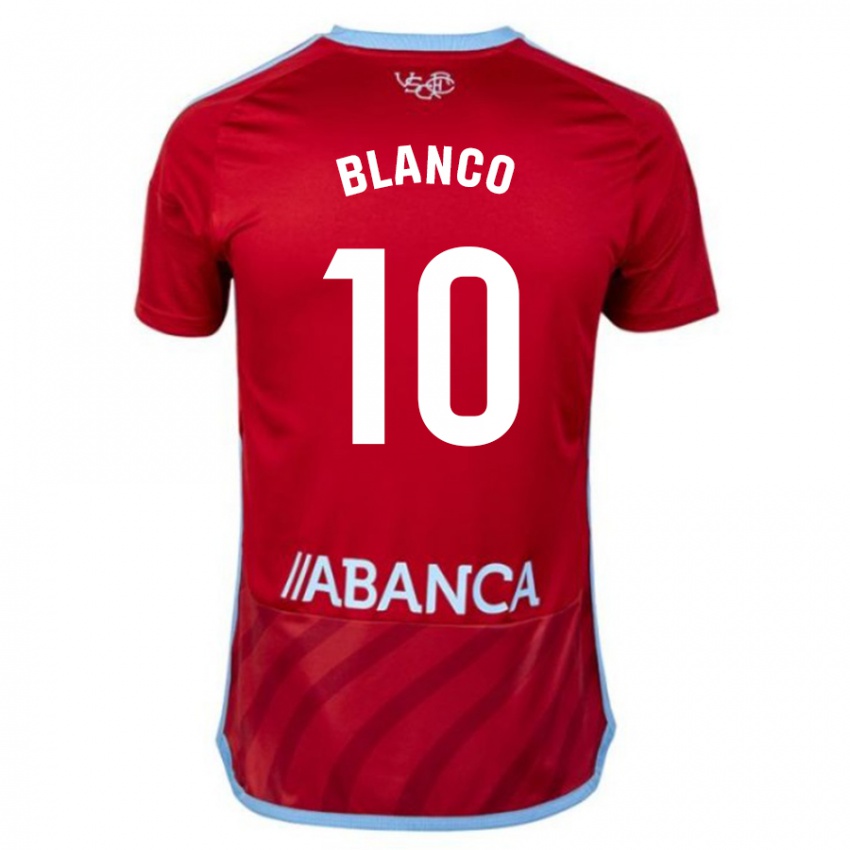 Mujer Camiseta Raul Blanco #10 Rojo 2ª Equipación 2023/24 La Camisa México