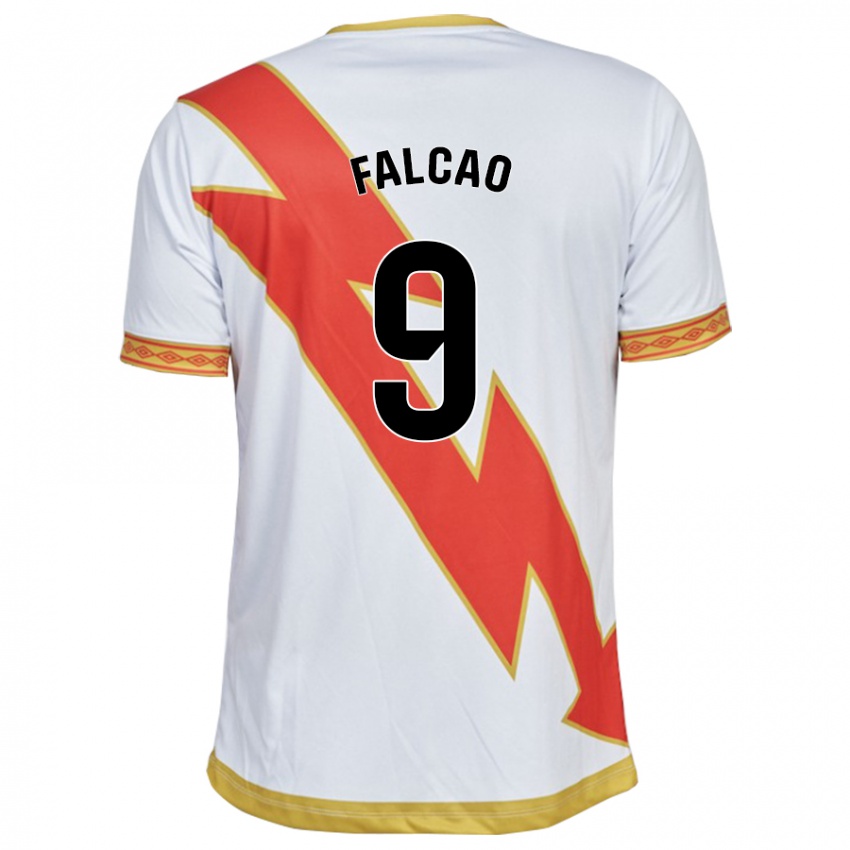 Niño Camiseta Radamel Falcao #9 Blanco 1ª Equipación 2023/24 La Camisa México