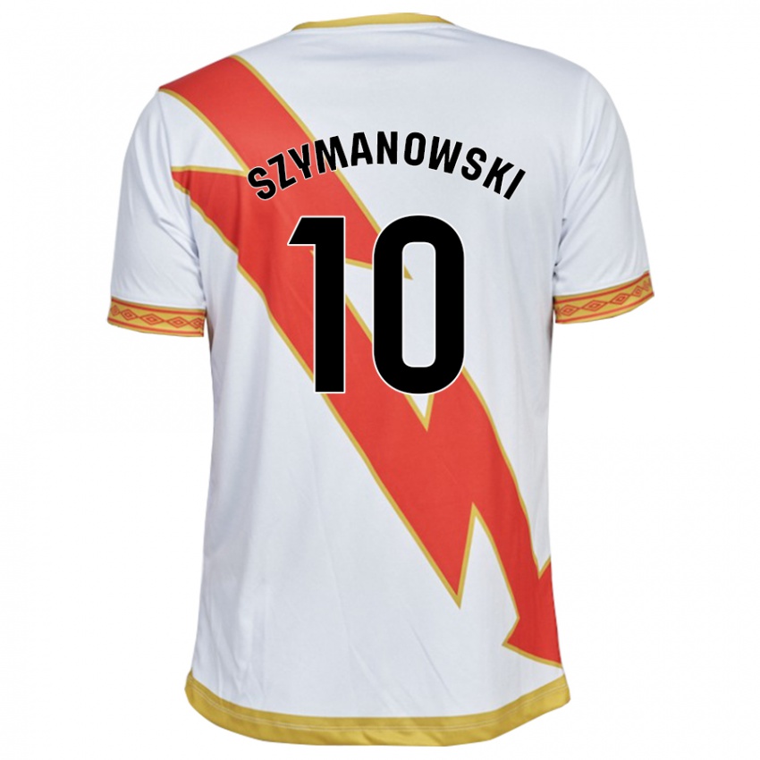 Niño Camiseta Marianela Szymanowski #10 Blanco 1ª Equipación 2023/24 La Camisa México