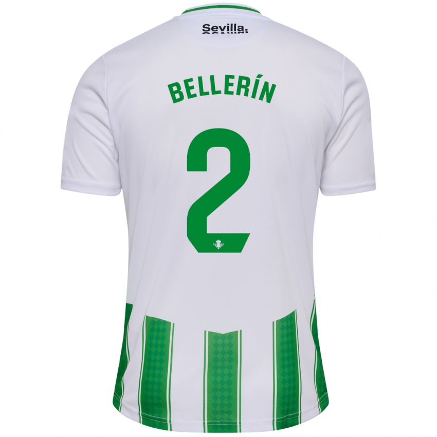 Niño Camiseta Hector Bellerin #2 Blanco 1ª Equipación 2023/24 La Camisa México