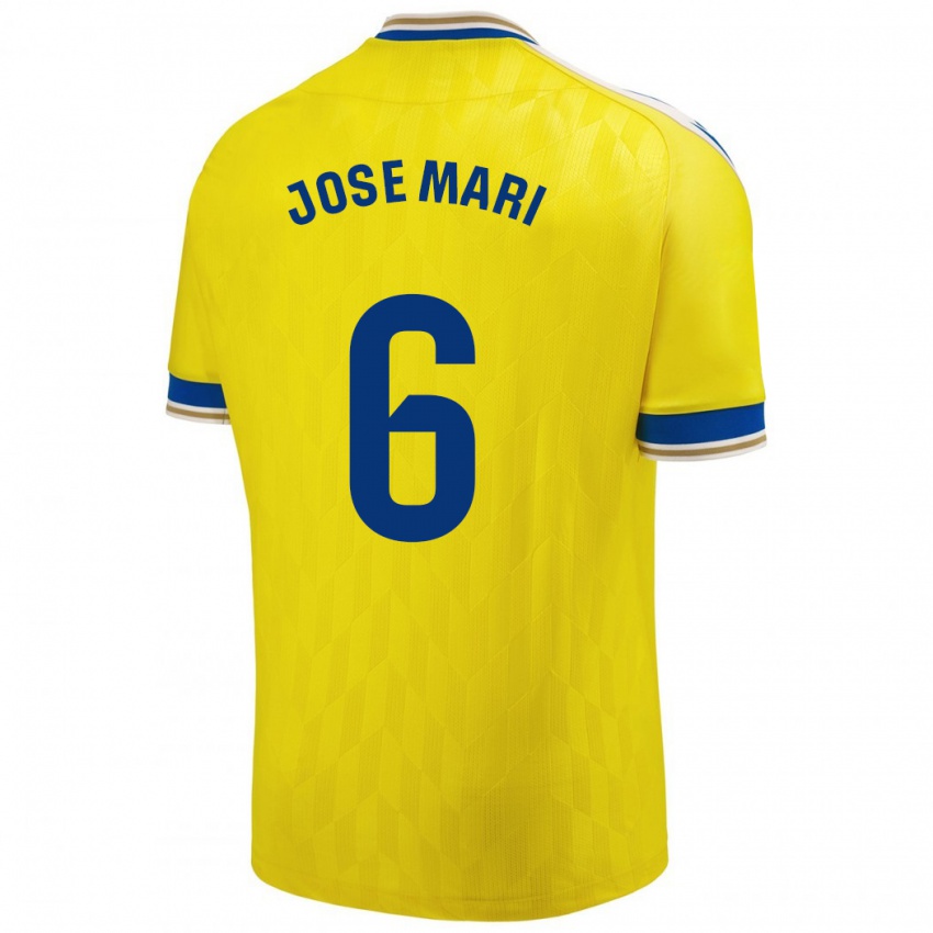 Niño Camiseta José Mari #6 Amarillo 1ª Equipación 2023/24 La Camisa México