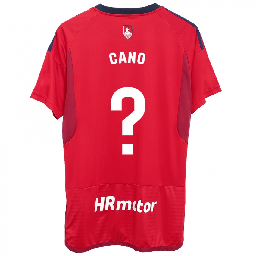 Niño Camiseta Javi Caño #0 Rojo 1ª Equipación 2023/24 La Camisa México