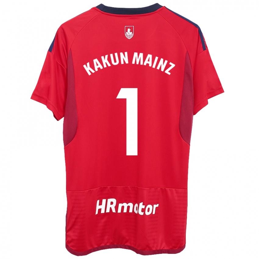 Niño Camiseta Kakun Mainz #1 Rojo 1ª Equipación 2023/24 La Camisa México