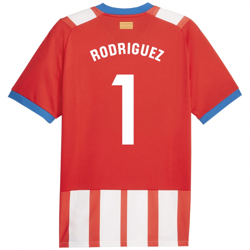 Niño Camiseta Maria Rodríguez #1 Rojo Blanco 1ª Equipación 2023/24 La Camisa México