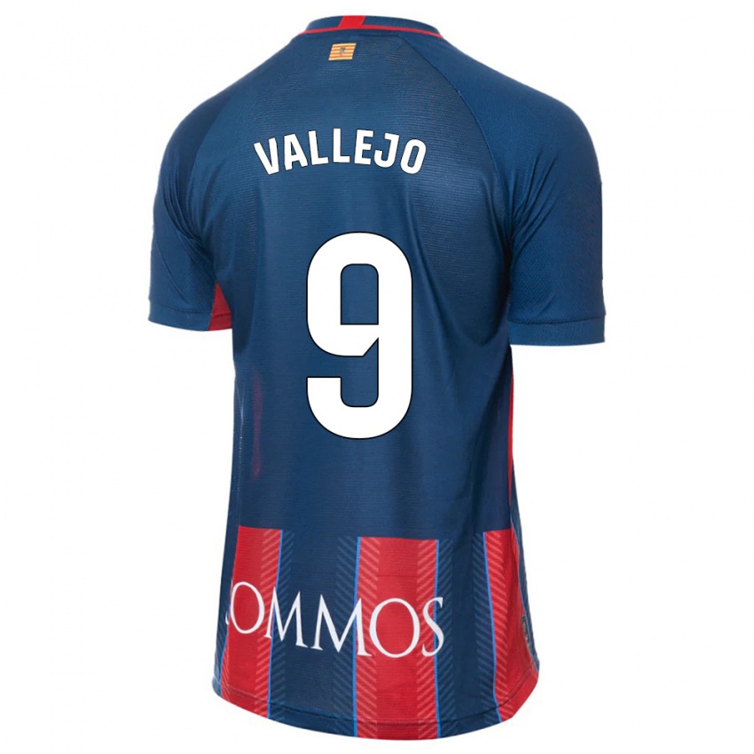 Niño Camiseta Hugo Vallejo #9 Armada 1ª Equipación 2023/24 La Camisa México