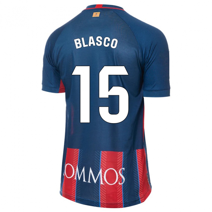 Niño Camiseta Jérémy Blasco #15 Armada 1ª Equipación 2023/24 La Camisa México