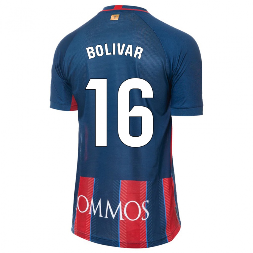 Niño Camiseta Jovanny Bolívar #16 Armada 1ª Equipación 2023/24 La Camisa México