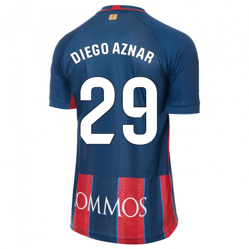 Niño Camiseta Diego Aznar #29 Armada 1ª Equipación 2023/24 La Camisa México