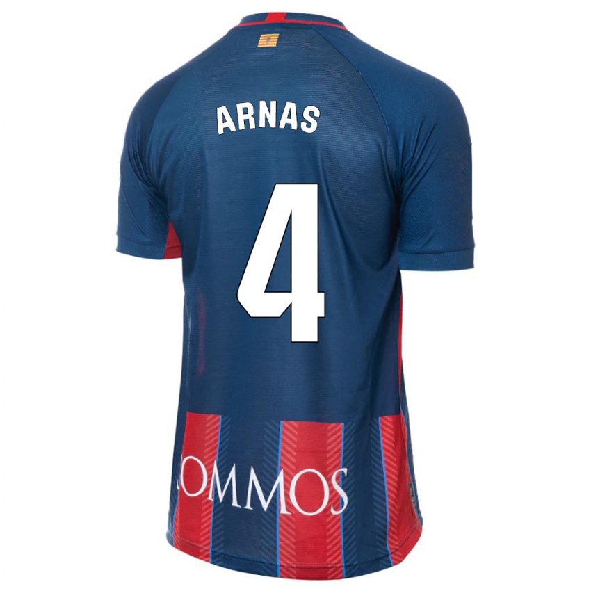 Niño Camiseta Iris Arnas #4 Armada 1ª Equipación 2023/24 La Camisa México