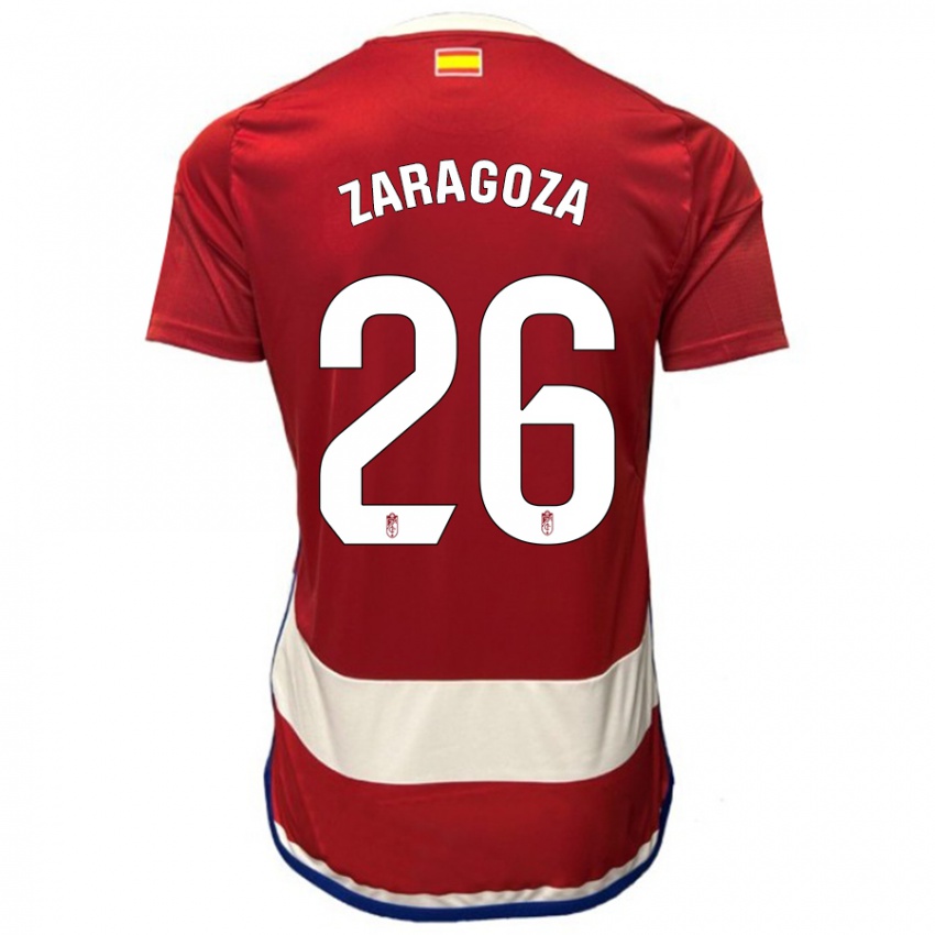 Niño Camiseta Bryan Zaragoza #26 Rojo 1ª Equipación 2023/24 La Camisa México