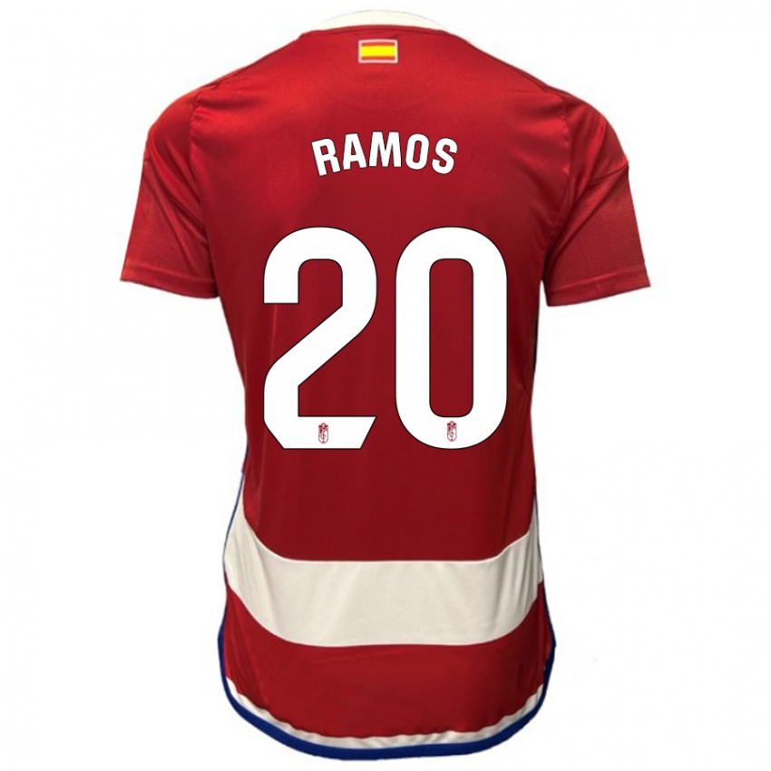 Niño Camiseta Lucía Ramos #20 Rojo 1ª Equipación 2023/24 La Camisa México