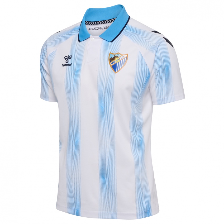 Niño Camiseta Rubén Sánchez #14 Blanco Azul 1ª Equipación 2023/24 La Camisa México