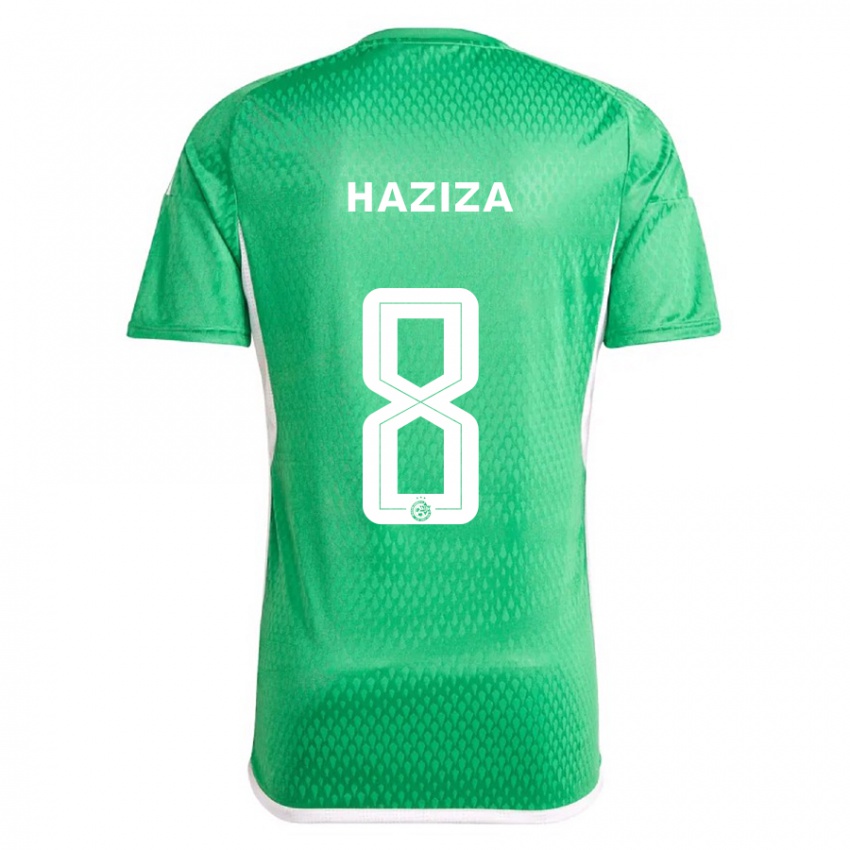 Niño Camiseta Dolev Haziza #8 Blanco Azul 1ª Equipación 2023/24 La Camisa México