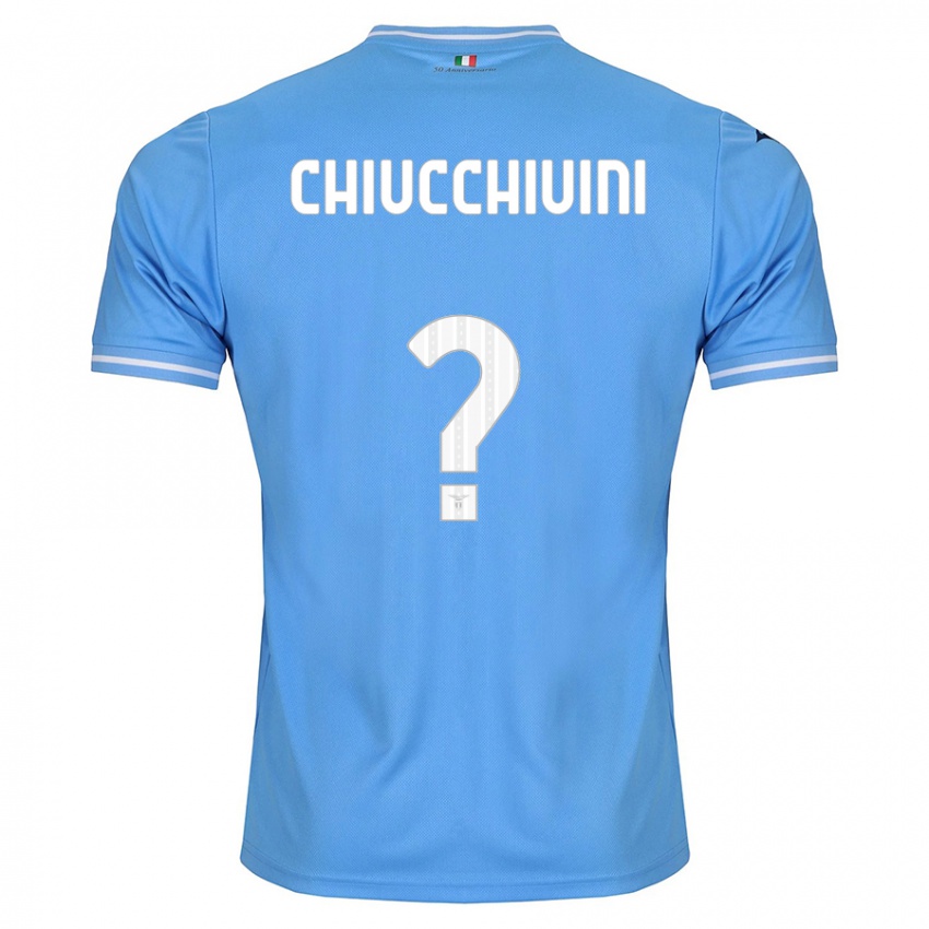 Niño Camiseta Lorenzo Chiucchiuini #0 Azul 1ª Equipación 2023/24 La Camisa México