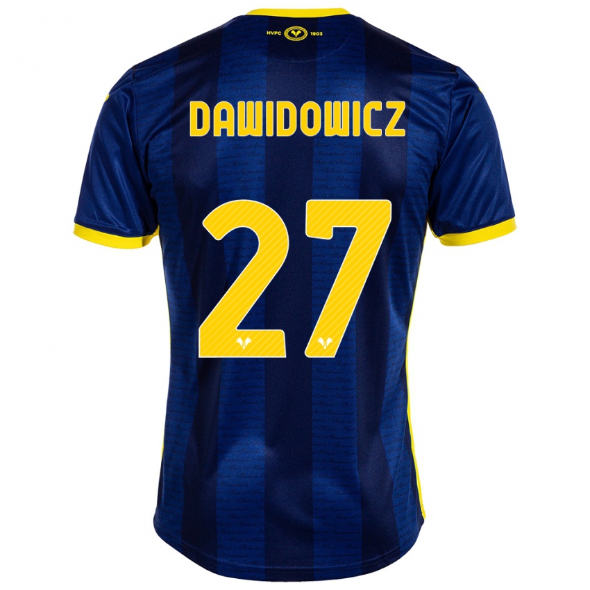 Niño Camiseta Pawel Dawidowicz #27 Armada 1ª Equipación 2023/24 La Camisa México