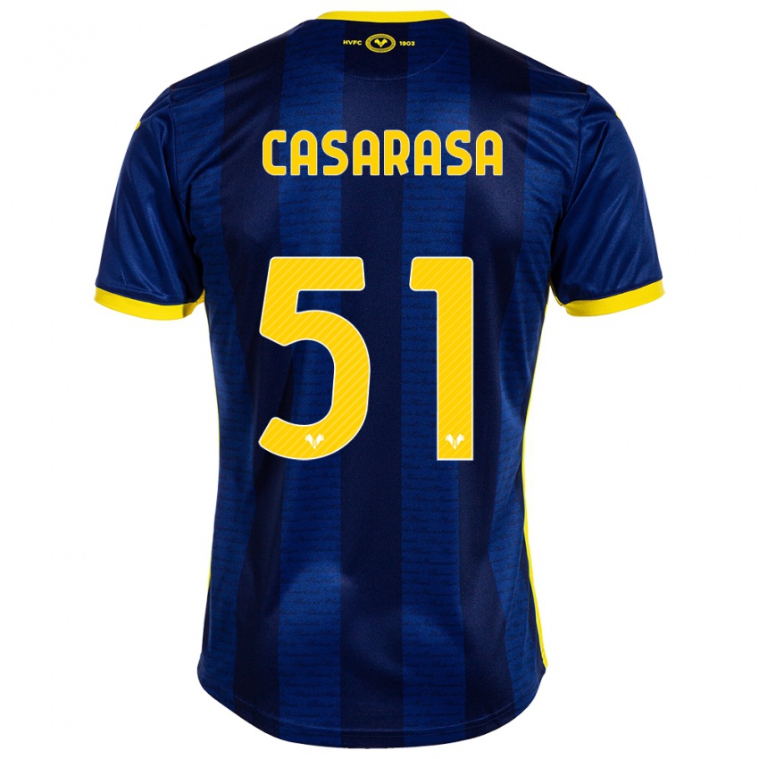 Niño Camiseta Asia Casarasa #51 Armada 1ª Equipación 2023/24 La Camisa México