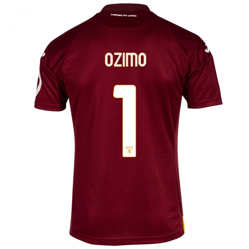 Niño Camiseta Arianna Ozimo #1 Rojo Oscuro 1ª Equipación 2023/24 La Camisa México