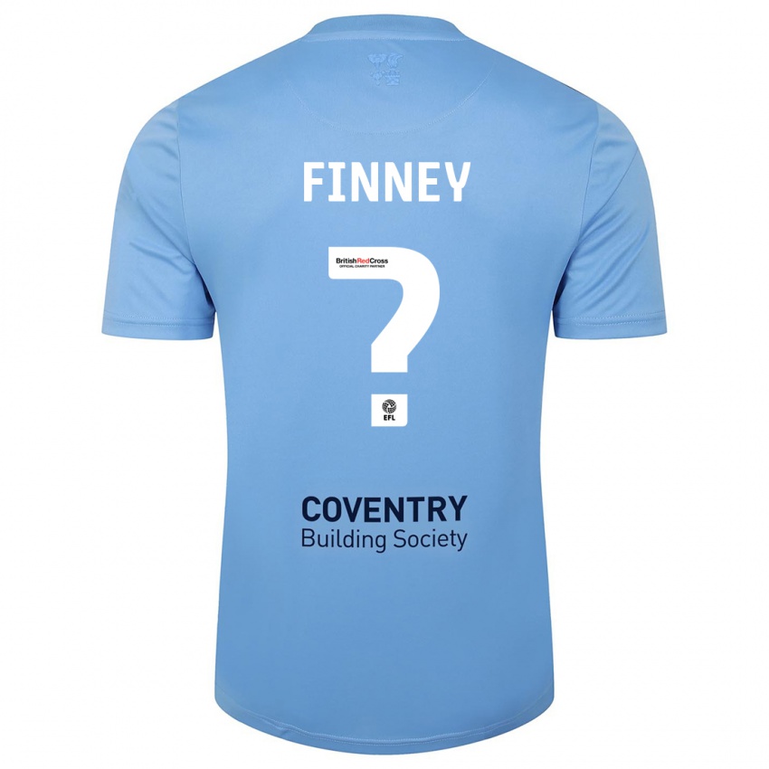 Niño Camiseta Charlie Finney #0 Cielo Azul 1ª Equipación 2023/24 La Camisa México