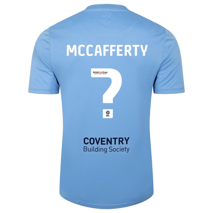 Niño Camiseta Lewys Mccafferty #0 Cielo Azul 1ª Equipación 2023/24 La Camisa México