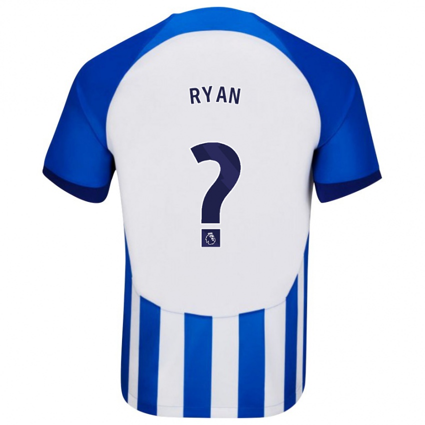 Niño Camiseta Kain Ryan #0 Azul 1ª Equipación 2023/24 La Camisa México