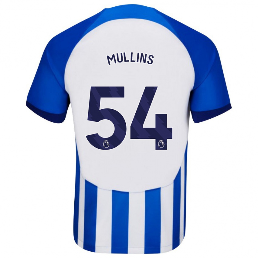 Niño Camiseta Jamie Mullins #54 Azul 1ª Equipación 2023/24 La Camisa México